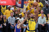 NBA: Playoffs-New York Knicks at Indiana Pacers