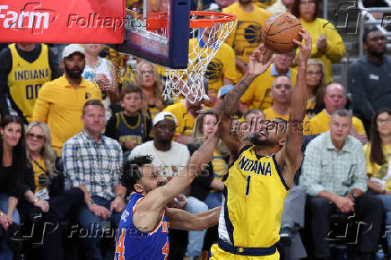 NBA: Playoffs-New York Knicks at Indiana Pacers