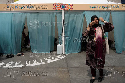 'Eid on the Square' celebrations in Trafalgar Square, London