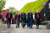 Danish Royal Couple on an official visit to the Faroe Islands