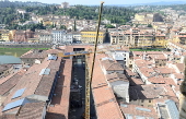 Florence removes 60-metre crane at Uffizi Galleries after two decades