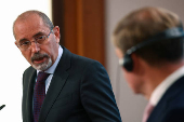 Germany's Foreign Minister Wadephul meets Jordan's Foreign Minister Safadi, in Berlin
