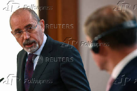 Germany's Foreign Minister Wadephul meets Jordan's Foreign Minister Safadi, in Berlin