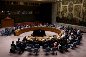United Nations Security Council meeting about the conflict between Israel and Iran, in New York