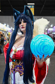 Movimentação no Anime Friends, no Anhembi