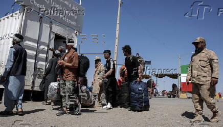 Afghan refugees situation at Afghan Iran border in Herat
