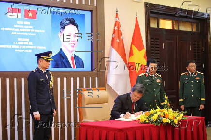 Singapore’s Minister for Defence Chan Chun Sing visits Vietnam
