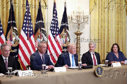 U.S. President Donald Trump attends the 