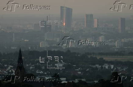Heatwave affects Frankfurt
