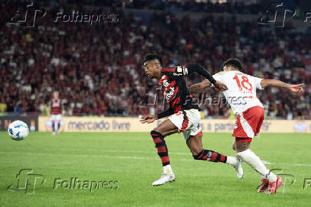 Partida entre Flamengo x Internacional RS pelas oitavas de final da Libertadores no Maracanã.