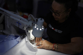 Gambert Shirts manufacturing factory amid new tarrifs enacted by the Trump administration in Newark, New Jersey