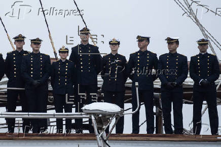 El buque escuela Juan Sebastián Elcano llega a Valparaíso, primera escala en el Pacífico