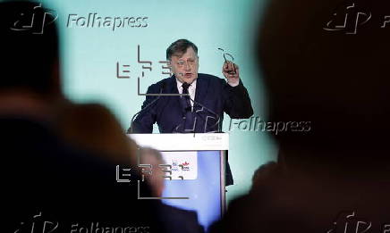 Romania's ruling coalition's presidential candidate Antonescu launches campaign program