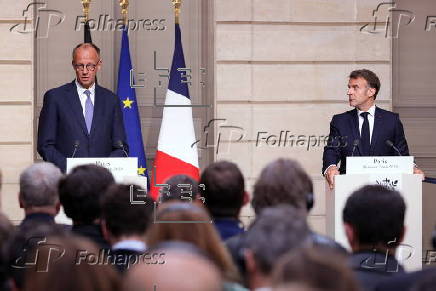 New German Chancellor Merz visits Paris