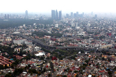 FILE PHOTO: A general view shows a section of Mexico City