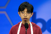 Student spellers compete in the annual Scripps National Spelling Bee