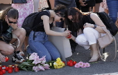 Protest over the killing of a young pregnant woman in Bucharest