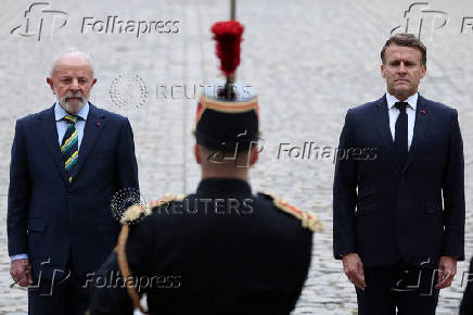 Brazilian President Lula on state visit to France