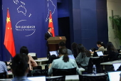 Chinese Foreign Ministry spokesperson Lin Jian press conference