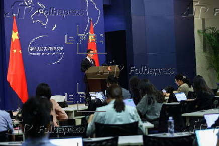 Chinese Foreign Ministry spokesperson Lin Jian press conference