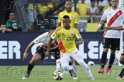 Eliminatorias sudamericanas Mundial 2026: Colombia - Perú