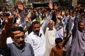 Protests in Pakistan following Israeli airstrikes against Iran