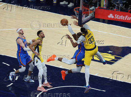NBA: Finals-Oklahoma City Thunder at Indiana Pacers