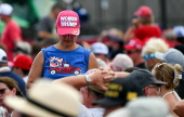 US President President Donald J. Trump rally