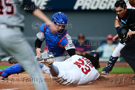 MLB: Detroit Tigers at Cleveland Guardians