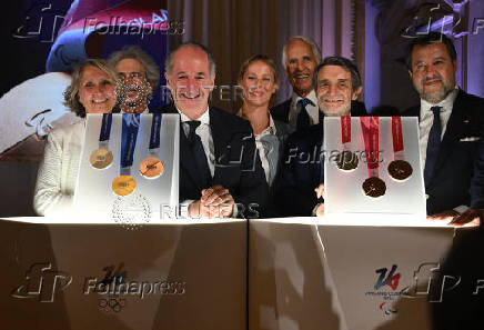 2026 Milano Cortina Winter Olympics medals unveiled
