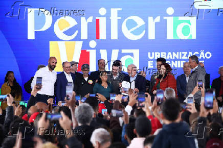 Presidente Lula participa do anúncio do Novo PAC Seleções 2025 Periferia Viva, em Osasco