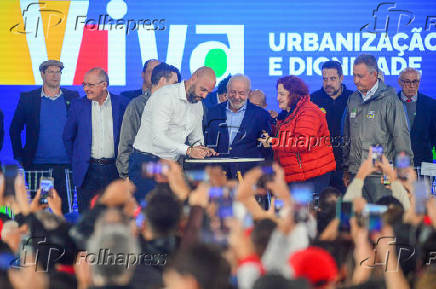 Lula em Osasco - Novo PAC de Urbanização de Favelas