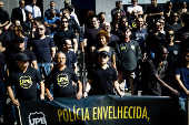 Ato em defesa das polícias Federal e Civil