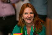 A empresária Karla Sarquis, durante