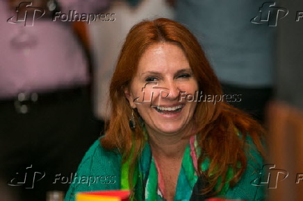A empresária Karla Sarquis, durante