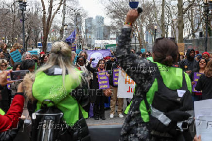 No Backlash to Women's Rights rally in New York