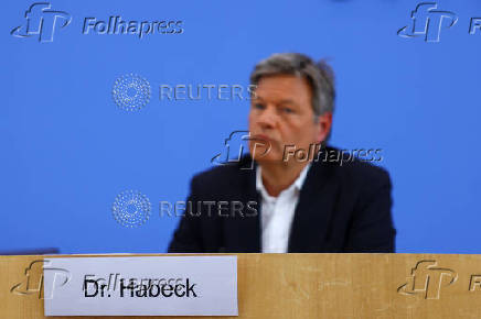 German Economy Minister Habeck presents the 2025 spring forecast