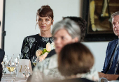 Denmark's King Frederik and Queen Mary host an official dinner for the UN Chief Executives Board, in Helsingoer