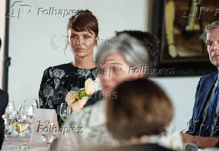 Denmark's King Frederik and Queen Mary host an official dinner for the UN Chief Executives Board, in Helsingoer