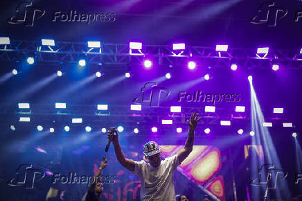 Cantor João Gomes na Virada Cultural 2025