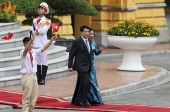 French President Emmanuel Macron visits Vietnam