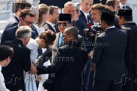 French President Macron visits Indonesia