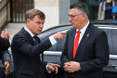 German and Israeli foreign ministers visit Berlin Holocaust Memorial