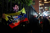 Colombian Senator Miguel Uribe shot during a campaign event, in Bogota