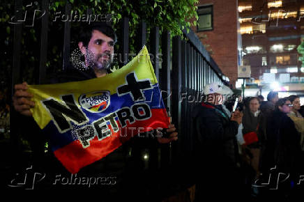 Colombian Senator Miguel Uribe shot during a campaign event, in Bogota
