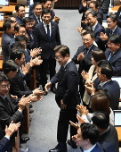 South Korean President Lee Jae Myung presents second supplementary budget proposal at National Assembly