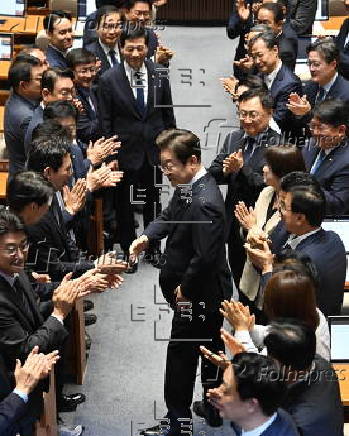 South Korean President Lee Jae Myung presents second supplementary budget proposal at National Assembly