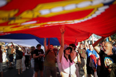 Anti-government protest in Belgrade