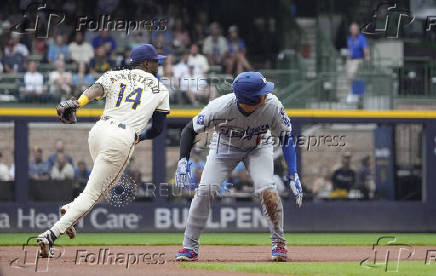 MLB: Los Angeles Dodgers at Milwaukee Brewers