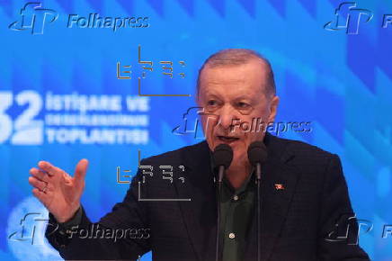 Turkish President Erdogan attends Consultation and Evaluation Meeting